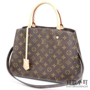 Louis Vuitton Montaigne Monogram Shoulder Tote Bag LV